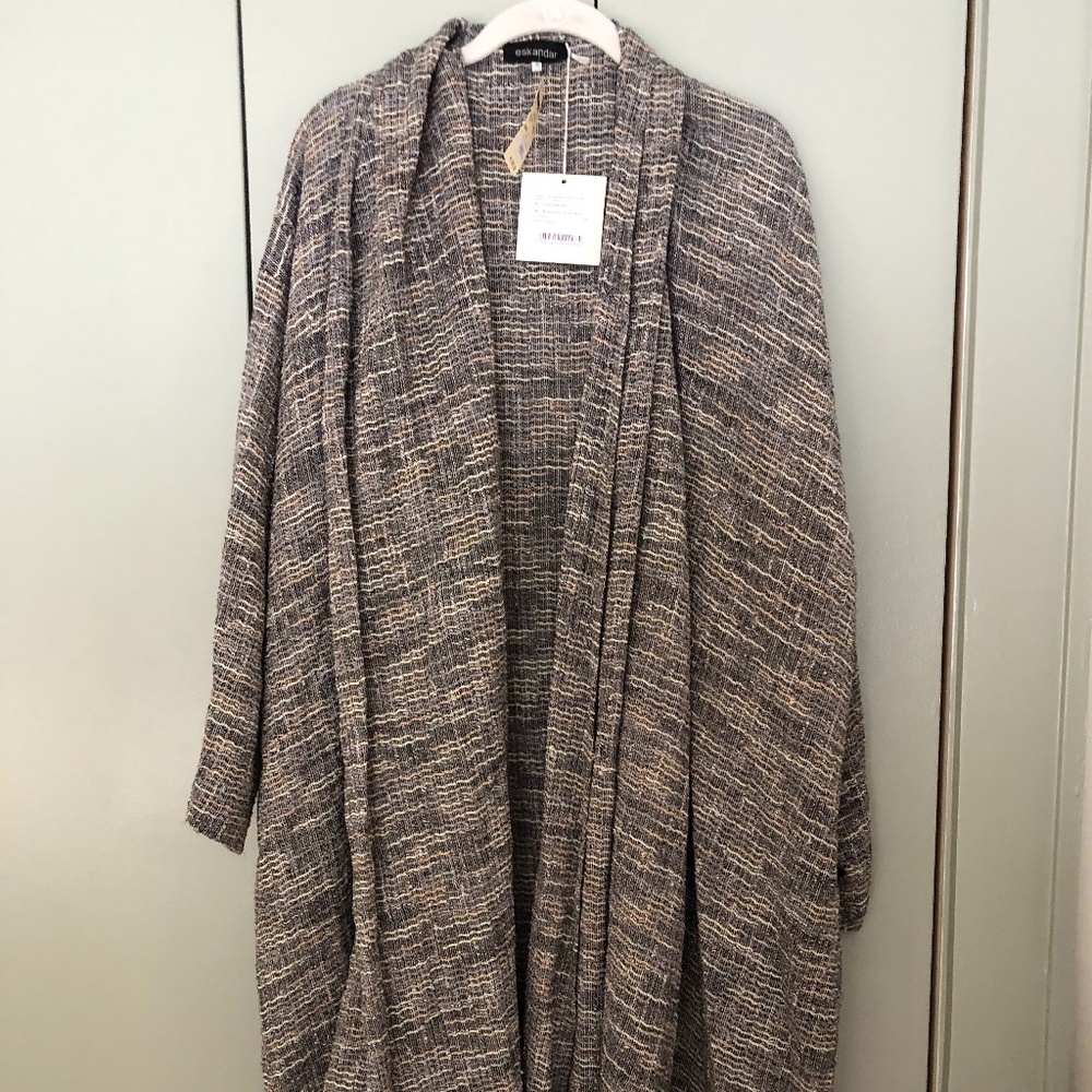 Eskandar 2 Duster Kimono Long Open Jacket Bergdorf